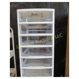 storage drawer unit craft storage clear drawers