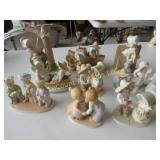 9 Circle of Friends by Homco figures