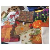 Fall Halloween  theme table runners placemats