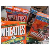 Green Bay Packer Wheaties boxes Favre