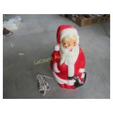 Vintage lighted Santa figure by Empire Plastics