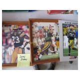 autographed Green Bay Packers Doug evans  Jackie