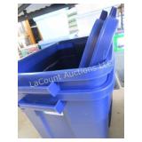 2 storage totes bins