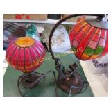 2 hot air balloon table lamps