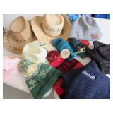assorted hats straw Nike Bucket winter more