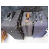 3 travel carry on suitcases