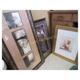 assorted picture frames pictures prints