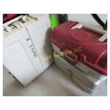3 fishing tackle boxes