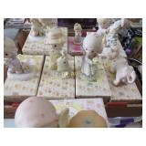 8 Precious moments figures in boxes