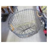 wire laundry basket rope handles