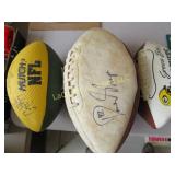 autographed footballs Packers Darren Sharper other