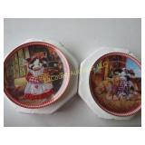2 Mary's Moo Moo decorative plates Numbered
