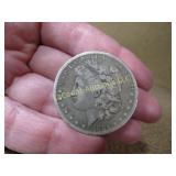 1884 S Morgan Silver Dollar
