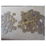 103 Wheat Pennies 74-1941, 29-1942