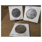 2 Cat Coins From Isle of Mann Manx Maine Coon &