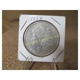 1884 Morgan Silver Dollar
