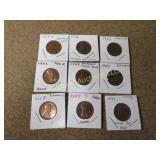Error or damaged Pennies