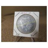 1885 O Morgan Silver Dollar