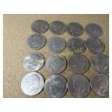 16 Eisenhower Dollars Coins all 1972