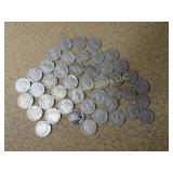 Lot of 44 No Date Buffalo nickels