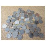 50- 1943 Steel Pennies