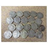 20 1943 War Nickels