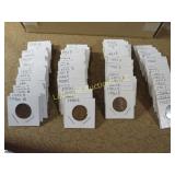 assorted Wheat Pennies 1950-1952 apx 89