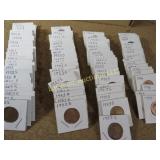 assorted Wheat Pennies 1952-1954 apx 91