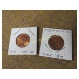 Penny Errors 2000 Wide AM 1998 P Wide AM