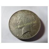 1922 Peace Dollar Silver Dollar