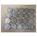 20 1943 War Nickels