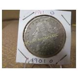 1901 O Morgan Silver Dollar