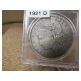 1921 D Morgan Silver Dollar