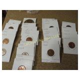 assorted Pennies 1940