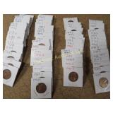 70 assorted Pennies 1969-1970