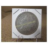 1921 Morgan Silver Dollar