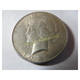 1923 Peace Dollar Silver Dollar