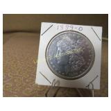 1889 O Morgan Silver Dollar