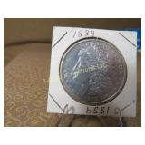 1889  Morgan Silver Dollar