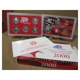 2000 US Mint Silver Proof Set