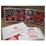 2004 US Mint Silver Proof Set