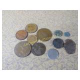 Foreign coins & misc partials