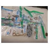 assorted costume jewelry Large hat pin