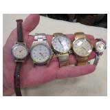 assorted watches mens & womens Timex Indiglo
