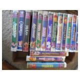 assorted Disney VHS Tapes