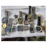 assorted mens watches Bulova Lord Benex others