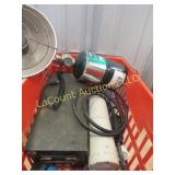 shopping basket w heater metal box misc