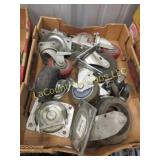 assorted casters wheels