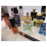 assorted mens & womens cologne perfume body sprays