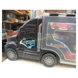 semi w 2 sides hotwheels matchbox type cars